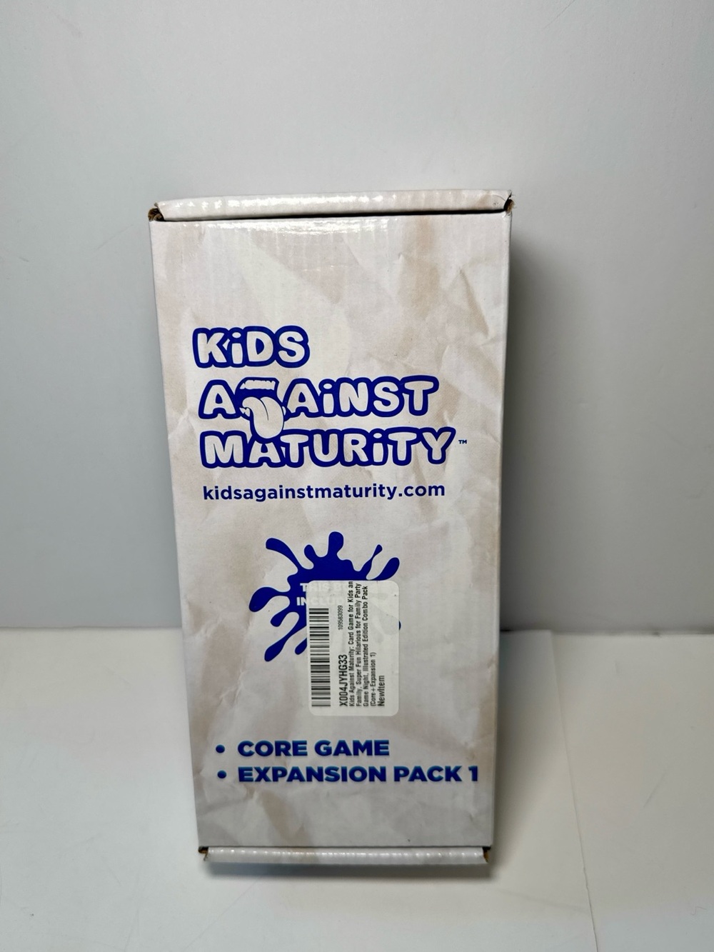 Kids Against Maturity Core Game + Expansion Pack 1 Family Card Game Party Fun